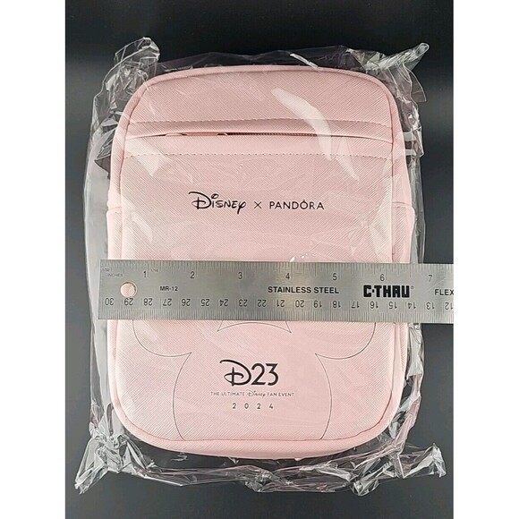 2024 D23 Expo Pandora Exclusive Pink Crossbody Sling Bag Purse Disney, NEW - Picture 8 of 8